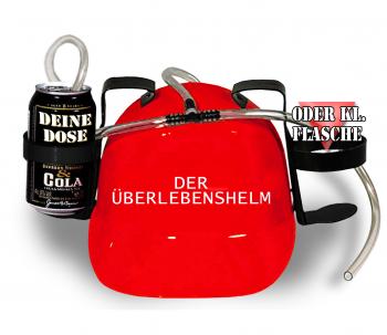 Trinkhelm Spaßhelm mit Print - Der Überlebenshelm - 51621