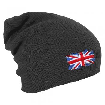 Longbeanie Slouch-Beanie Mütze Flagge Fahne Großbritanien United Kingdom 54477