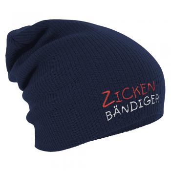 Longbeanie Slouch-Beanie Mütze Zickenbändiger 54527