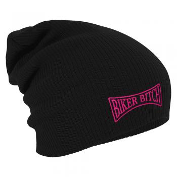 Longbeanie Slouch-Beanie Biker Bitch 54567