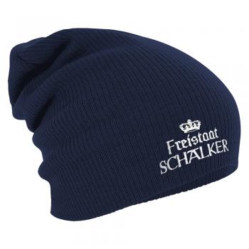 Longbeanie Slouch-Beanie Wintermütze Freistaat Schalker 54586