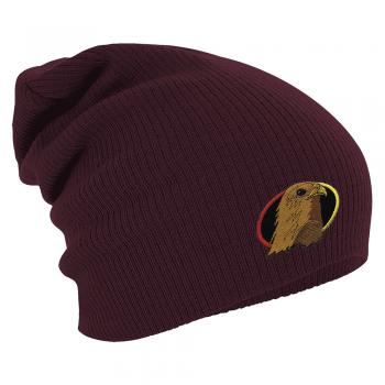 Longbeanie Slouch-Beanie Wintermütze Greifvogel 55113