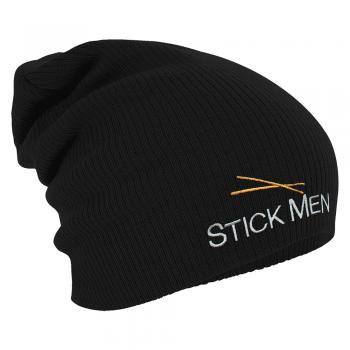 Longbeanie Slouch-Beanie Wintermütze Stick Men 55155 schwarz