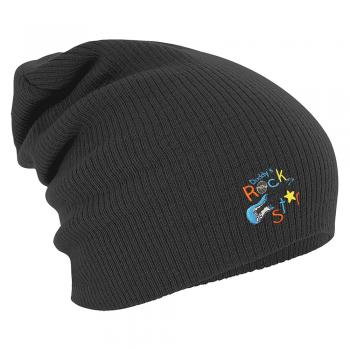Longbeanie Slouch-Beanie Mütze Daddys Rockstar 55163