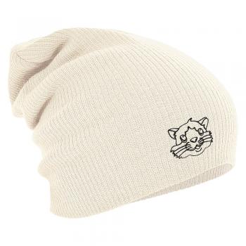 Longbeanie Slouch-Beanie Mütze Hamster Kontur 55186