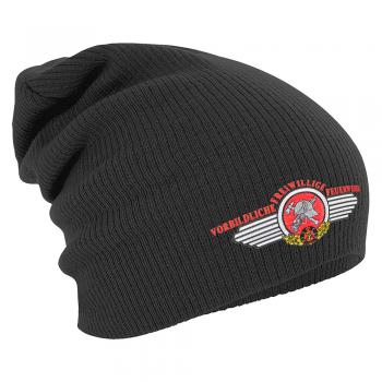 Longbeanie Slouch-Beanie DDR Feuerwehr 55266
