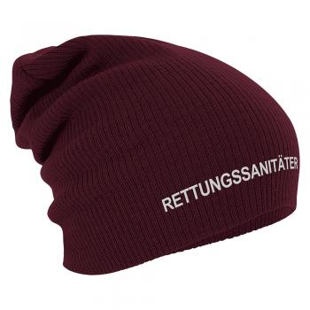 Longbeanie Slouch-Beanie Rettungssanitäter 55279