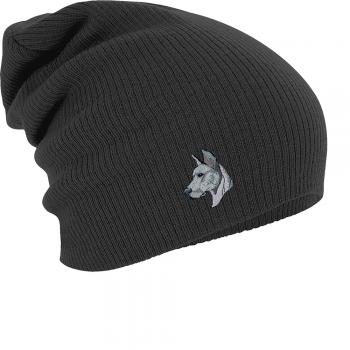 Longbeanie Slouch-Beanie Mütze Hund Great Dane  55292