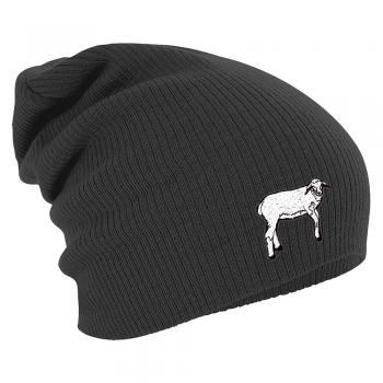 Longbeanie Slouch-Beanie Schaf 55318