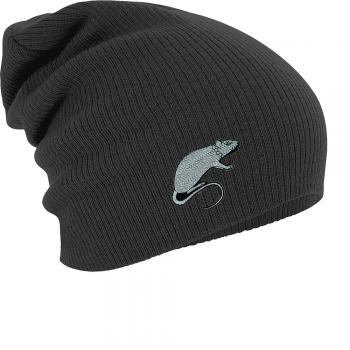 Longbeanie Slouch-Beanie Mütze Maus 55340