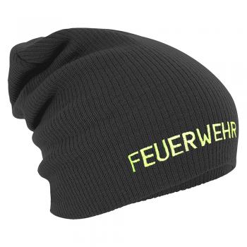 Longbeanie Slouch-Beanie Feuerwehr 55403