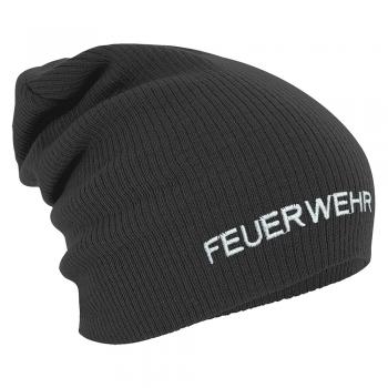 Longbeanie Slouch-Beanie Feuerwehr 55404