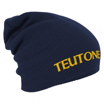 Longbeanie Slouch-Beanie Wintermütze Teutone 55619 Navy