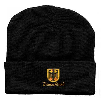 Hip-Hop Mütze Wappen Deutschland 56426 schwarz
