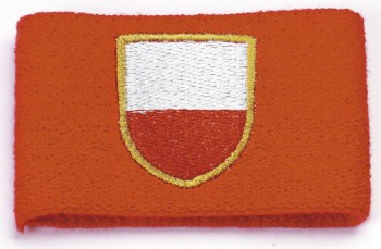 Pulswärmer Schweißband - Polen - 56572 rot