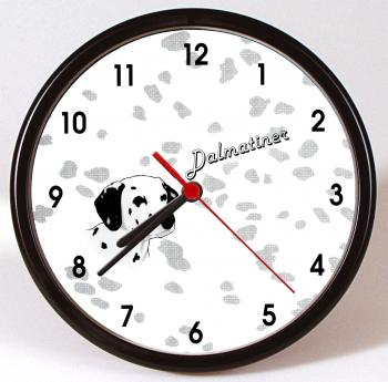 Wanduhr - Uhr - Clock - batteriebetrieben - Dalmatiner - Größe ca 22 cm - 56742