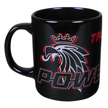 Kaffeetasse mit Print Truck Power Adler 57308 schwarz