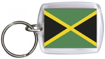 Schlüsselanhänger Keyholder - JAMAIKA - Gr. ca. 4x5cm - 81071 - WM Länder