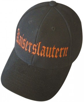 Baseballcap mit Einstickung - Kaiserslautern - 68896 schwarz