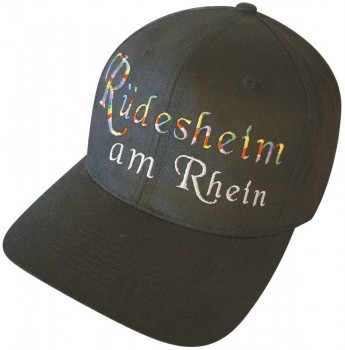 Baseballcap mit Einstickung - RÜDESHEIM - 68914 schwarz
