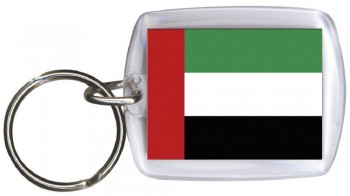 Schlüsselanhänger - ARABISCHE EMIRATE - Gr. ca. 4x5cm - 81013 - WM Länder