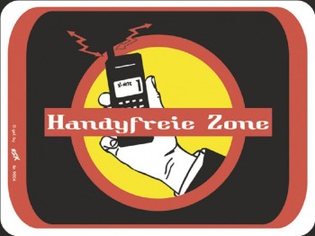 Hinweisschild - Handyfreie Zone - 309004 - Gr. 20 x 15 cm