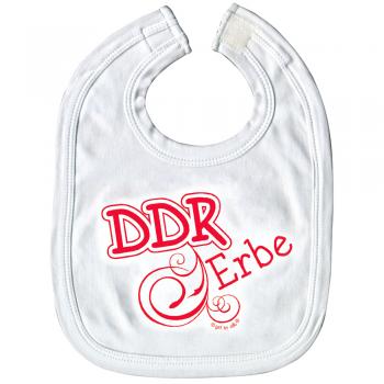 Baby-Lätzchen mit Druckmotiv  - DDR Erbe - 07030 weiß