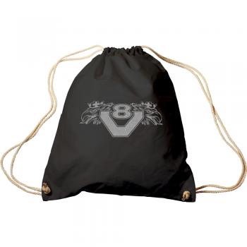 Trend-Bag mit Aufdruck - V8 - 65112 - Turnbeutel Sporttasche Rucksack