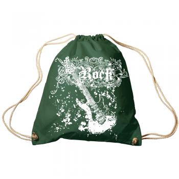 Trend-Bag Turnbeutel Sporttasche Rucksack mit Print - Rock Guitar  - TB65303