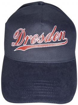 Baseballcap mit Einstickung - Dresden - 68143 schwarz