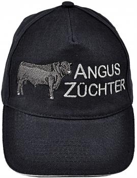 Baseballcap mit Einstickung - Angus-Züchter - 69737 schwarz