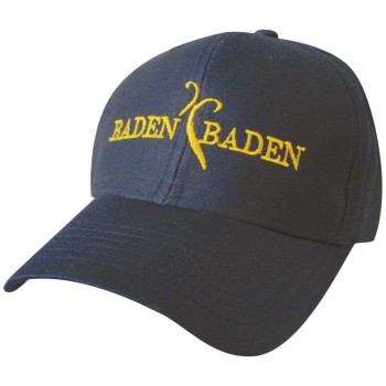 Baseballcap mit Einstickung - Baden Baden - 68822 dunkelblau