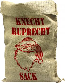 Jutesack mit Aufdruck - Knecht Ruprecht Sack -  Gr. 56cm x 136cm - 70542 Weihnachten