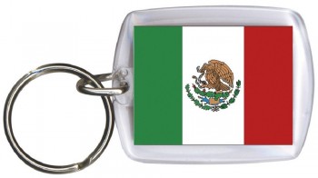 Schlüsselanhänger Anhänger - MEXICO - Gr. ca. 4x5cm - 81107 - Keyholder WM Länder
