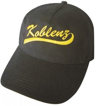 Baseballcap mit Einstickung - KOBLENZ - 68899 schwarz