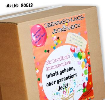 MYSTERY-BOX Überraschungsbox Karneval Faschingsbox - Neuware - 15 Artikel - 80513
