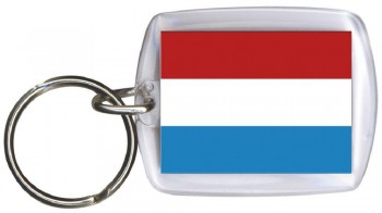 Schlüsselanhänger Anhänger - LUXEMBURG - Gr. ca. 4x5cm - 81096 - Keyholder  WM Länder