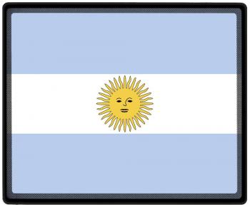 Mousepad Mauspad mit Motiv - Argentinien Fahne  - 82014 - Gr. ca. 24  x 20 cm