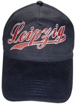 Baseballcap mit Einstickung - LEIPZIG - 68141 schwarz