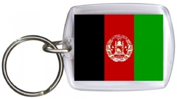 Schlüsselanhänger Anhänger - AFGHANISTAN - Gr. ca. 4x5cm - 81005 - WM Länder