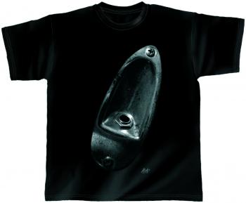 T-Shirt unisex mit Print - Connector - von ROCK YOU© MUSIC SHIRTS - 10368 schwarz - Gr. XL