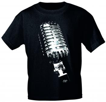 T-Shirt unisex mit Print - Rackabones - von ROCK YOU MUSIC SHIRTS - 10737 schwarz - Gr. S