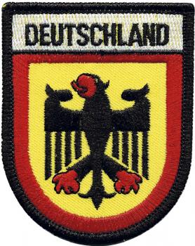 Aufnäher Aufbügler - Germany - 04390 - Gr. ca. 8 x 6,5 cm