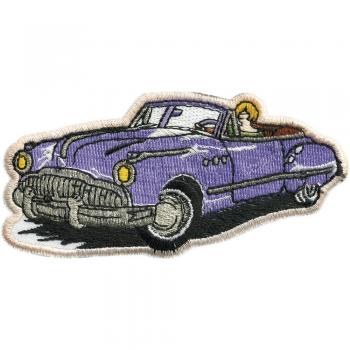 AUFNÄHER - Oldtimer Car - 04244 - Gr. ca. 11 x 5 cm - Patches Stick Applikation