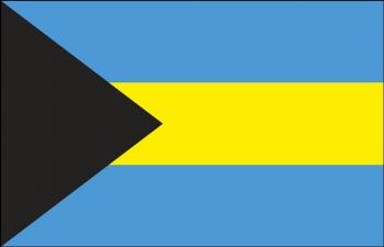 Auto-Flagge - Bahamas - Gr. ca. 30x40cm - 78019 - Länderflagge mit Klemmstab, Autoländerfahne