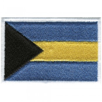 Aufnäher Länderflagge - Bahamas - 20453 - Gr. ca. 8 x 5cm