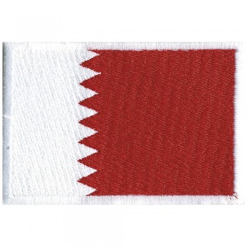 Aufnäher Länderflagge - Bahrain - 20450 - Gr. ca. 8 x 5cm