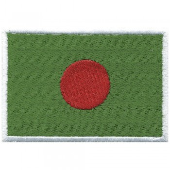 Aufnäher Länderflagge - Bangladesch - 21447 - Gr. ca. 8 x 5cm