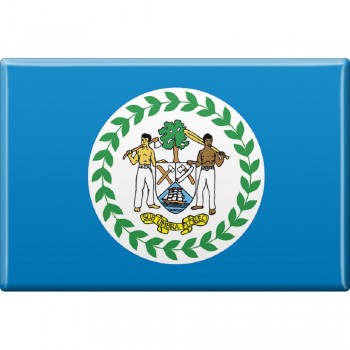 Küchenmagnet - Länderflagge Belize - Gr. ca. 8x 5,5 cm - 38017 - Magnet