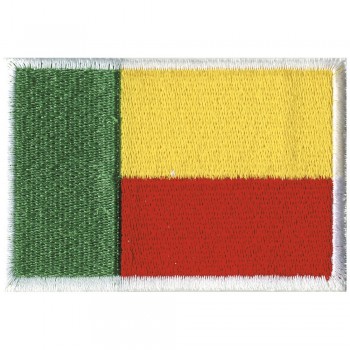 Aufnäher Länderflagge - BENIN - 20451 - Gr. ca. 8 x 5cm